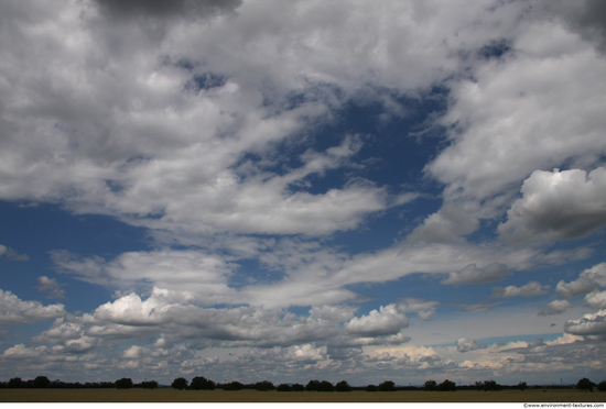 Blue Clouded Skies