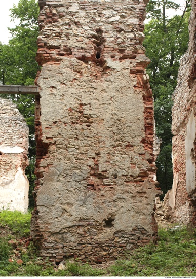 Wall Bricks Plastered