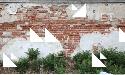 Wall Bricks Plastered