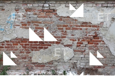 Wall Bricks Plastered