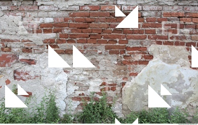 Wall Bricks Plastered