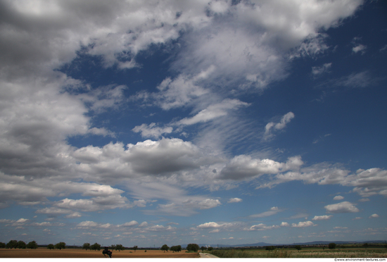 Blue Clouded Skies