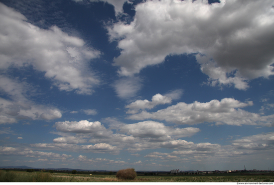 Blue Clouded Skies