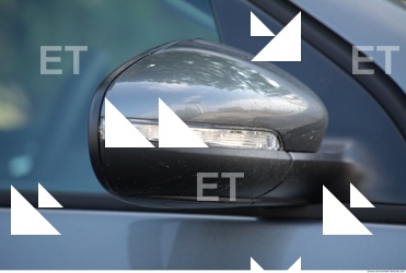 photo texture of rearview mirror