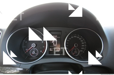 Photo Texture of Gauges Car