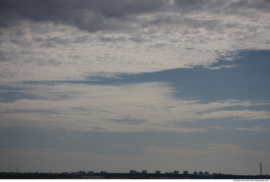 Blue Clouded Skies