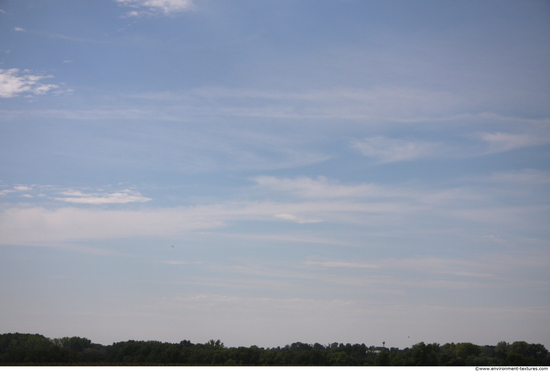 Blue Clouded Skies