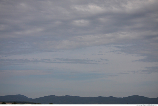 Blue Clouded Skies