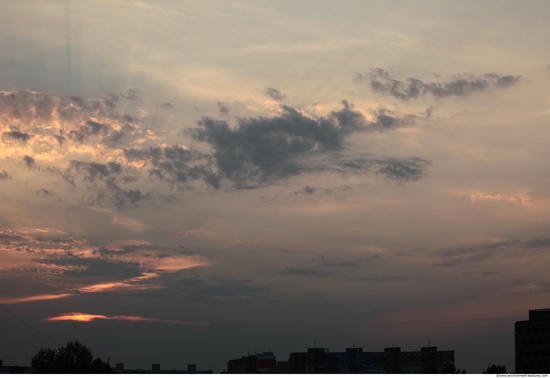 Blue Clouded Skies