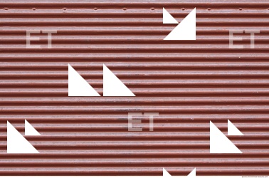 Painted Corrugated Plates Metal