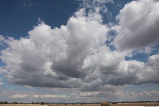 Blue Clouded Skies