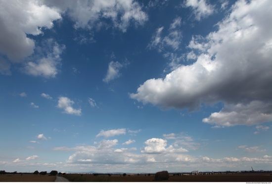 Blue Clouded Skies