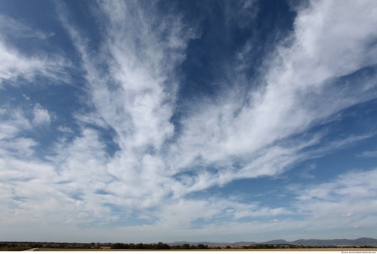 Blue Clouded Skies