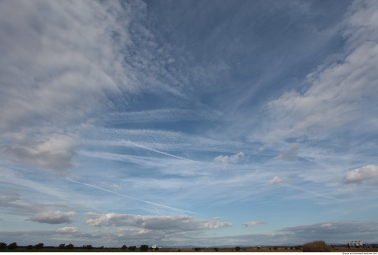 Blue Clouded Skies