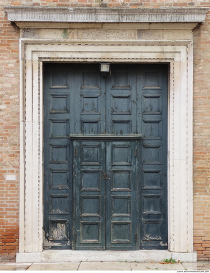 Double Wooden Doors