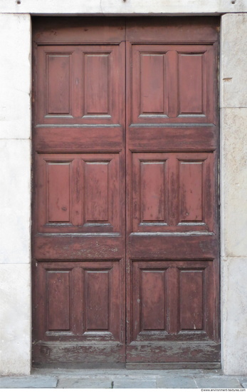 Double Wooden Doors