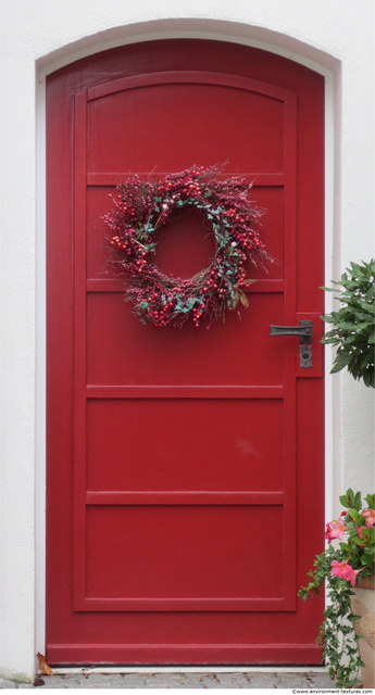 Single New Wooden Doors