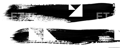 Photo Texture of Brush Strokes 0031