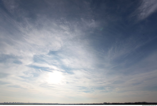 Blue Clouded Skies