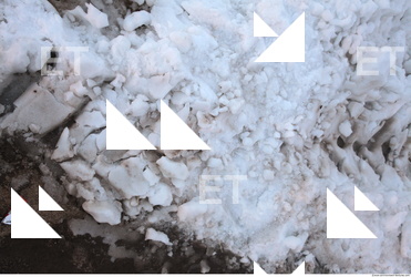Photo Texture of Dirty Snow