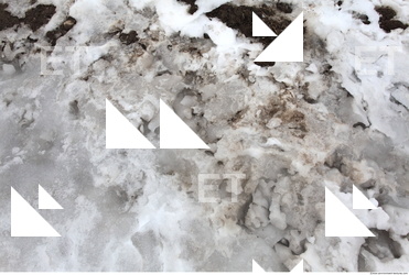 Photo Texture of Dirty Snow