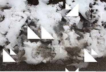 Photo Texture of Dirty Snow