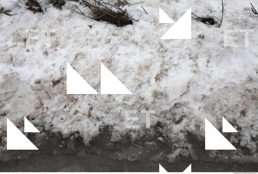 Photo Texture of Dirty Snow