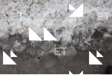 Photo Texture of Dirty Snow