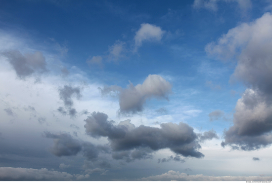 Blue Clouded Skies