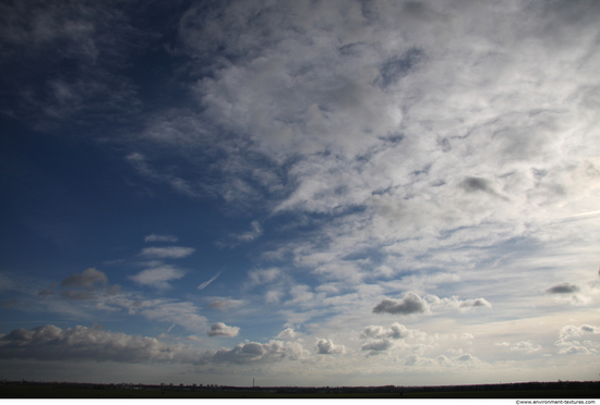 Blue Clouded Skies