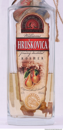 Photo Texture of Alcohol Label