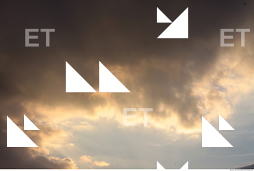 Photo Texture of Sunset Clouds