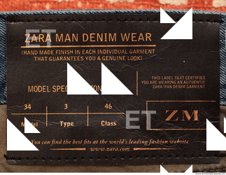 Letter and Numbers Sign