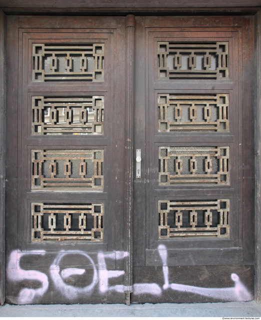 Double Wooden Doors