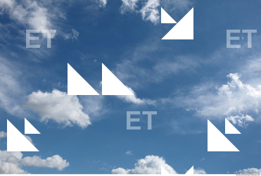 Photo Texture of Blue Clouded Clouds