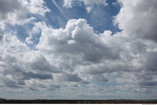 Blue Clouded Skies