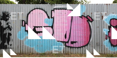 Photo Texture of Wall Graffiti 0022