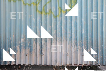 Dirty Corrugated Plates Metal