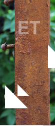 Photo Texture of Metal Plain Rusted