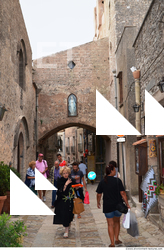 Photo Texture of Background Castellammare 0092