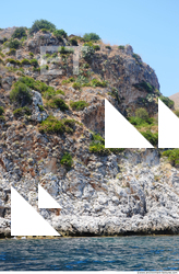 Photo Texture of Cliffs Scopello 0026