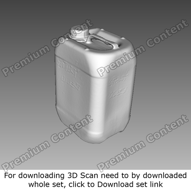 Jerrycan 3D Scan