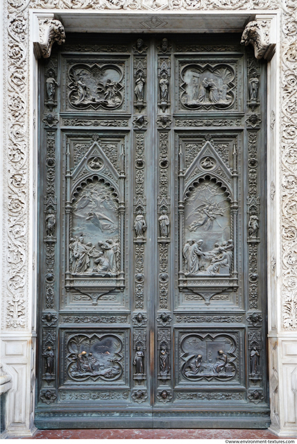 Ornate Wooden Doors