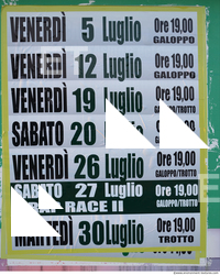 Letter and Numbers Sign