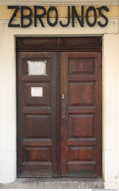 Double Wooden Doors