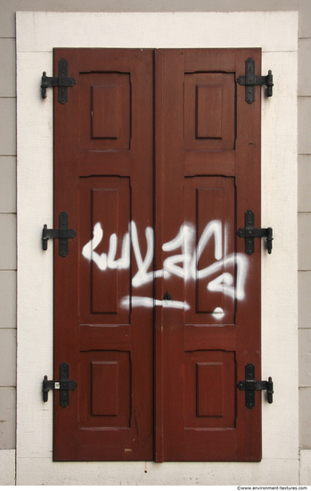 Double Wooden Doors