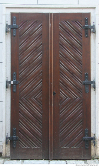 Double Wooden Doors