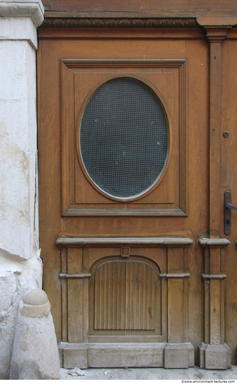 Single Old Wooden Doors