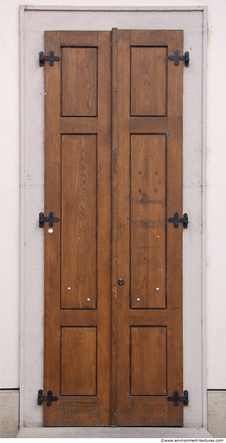 Double Wooden Doors