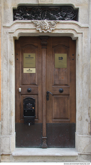 Double Wooden Doors